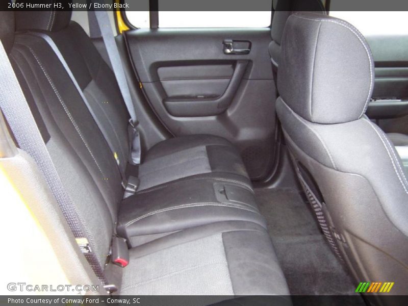 Yellow / Ebony Black 2006 Hummer H3