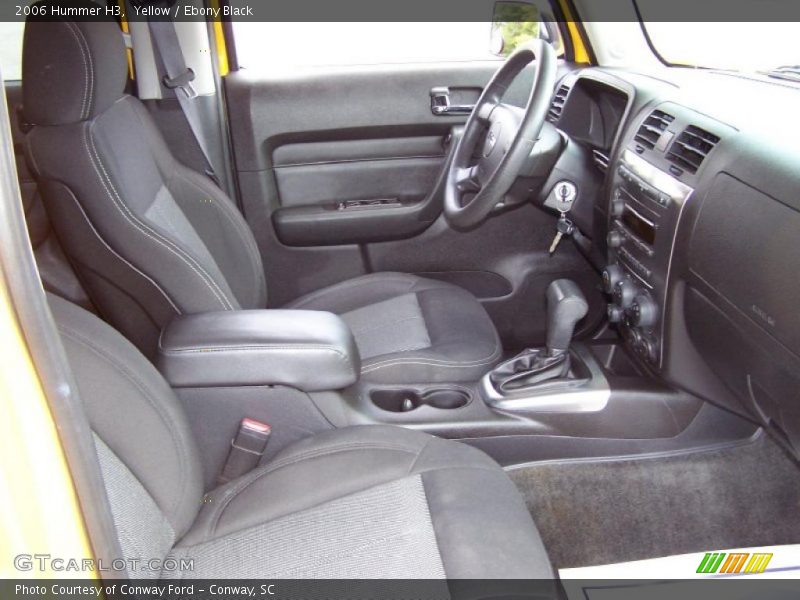 Yellow / Ebony Black 2006 Hummer H3