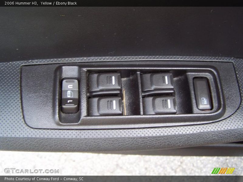 Yellow / Ebony Black 2006 Hummer H3