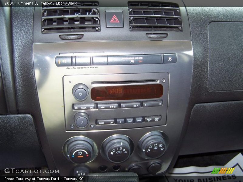 Yellow / Ebony Black 2006 Hummer H3