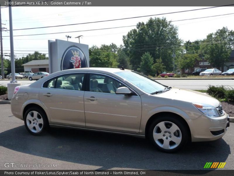 Golden Cashmere / Tan 2008 Saturn Aura XE 3.5