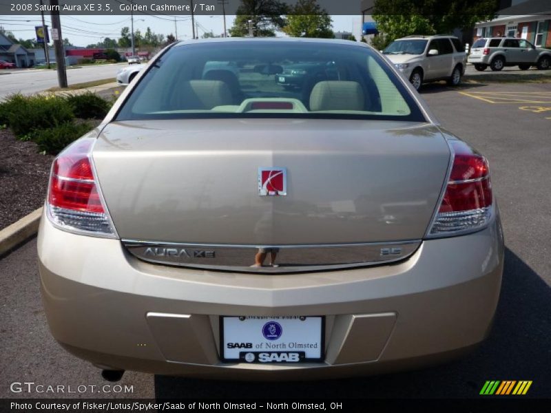 Golden Cashmere / Tan 2008 Saturn Aura XE 3.5