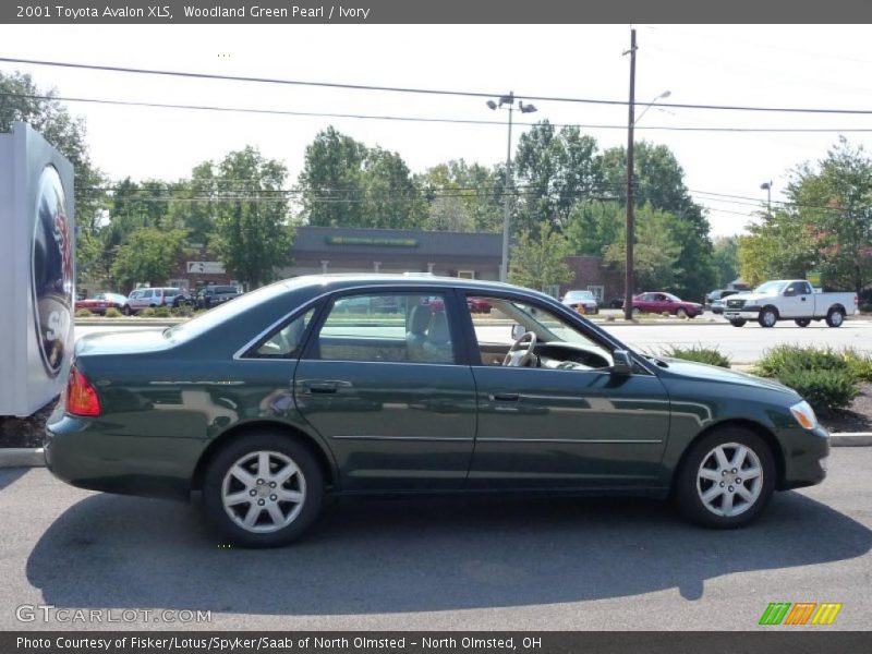 Woodland Green Pearl / Ivory 2001 Toyota Avalon XLS