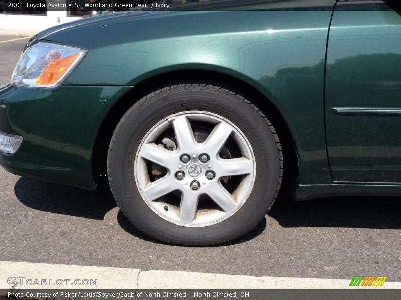 Woodland Green Pearl / Ivory 2001 Toyota Avalon XLS