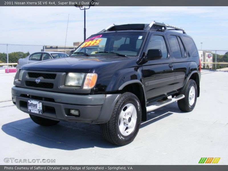 Super Black / Dusk Gray 2001 Nissan Xterra SE V6 4x4