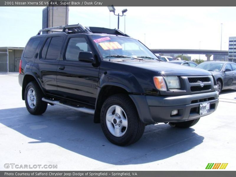 Super Black / Dusk Gray 2001 Nissan Xterra SE V6 4x4