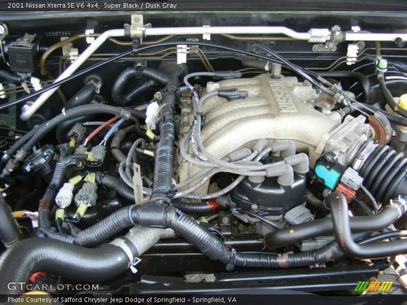 Super Black / Dusk Gray 2001 Nissan Xterra SE V6 4x4