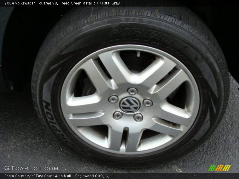 Reed Green Metallic / Kristal Gray 2004 Volkswagen Touareg V8
