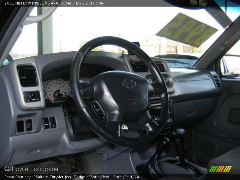 Super Black / Dusk Gray 2001 Nissan Xterra SE V6 4x4