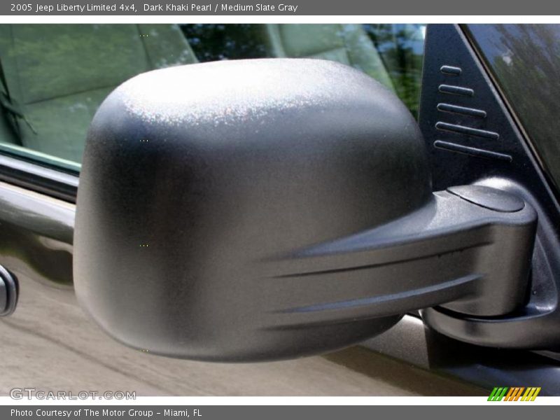 Dark Khaki Pearl / Medium Slate Gray 2005 Jeep Liberty Limited 4x4