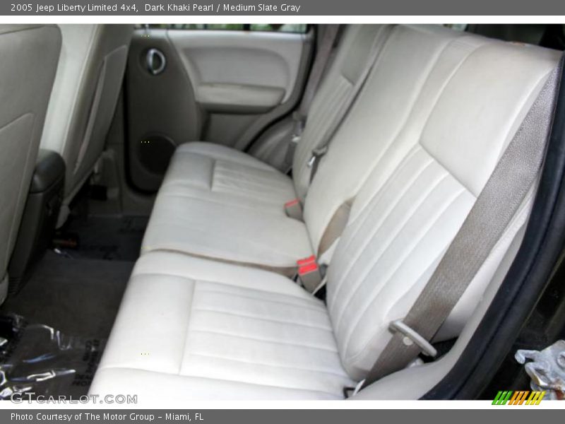 Dark Khaki Pearl / Medium Slate Gray 2005 Jeep Liberty Limited 4x4