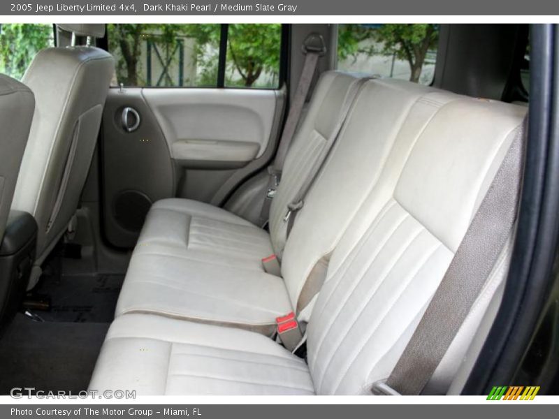 Dark Khaki Pearl / Medium Slate Gray 2005 Jeep Liberty Limited 4x4