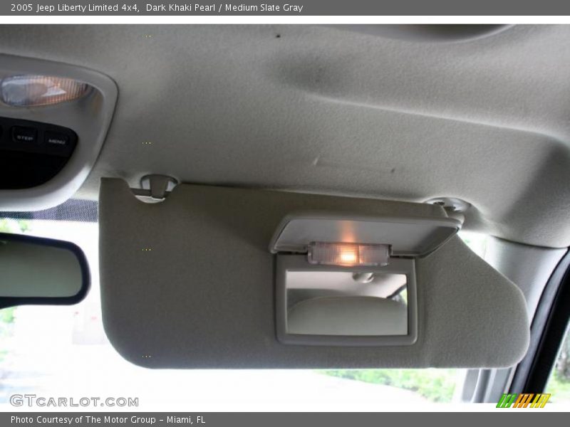 Dark Khaki Pearl / Medium Slate Gray 2005 Jeep Liberty Limited 4x4