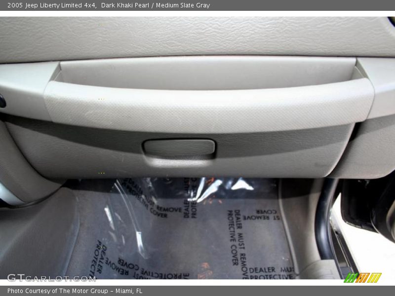 Dark Khaki Pearl / Medium Slate Gray 2005 Jeep Liberty Limited 4x4