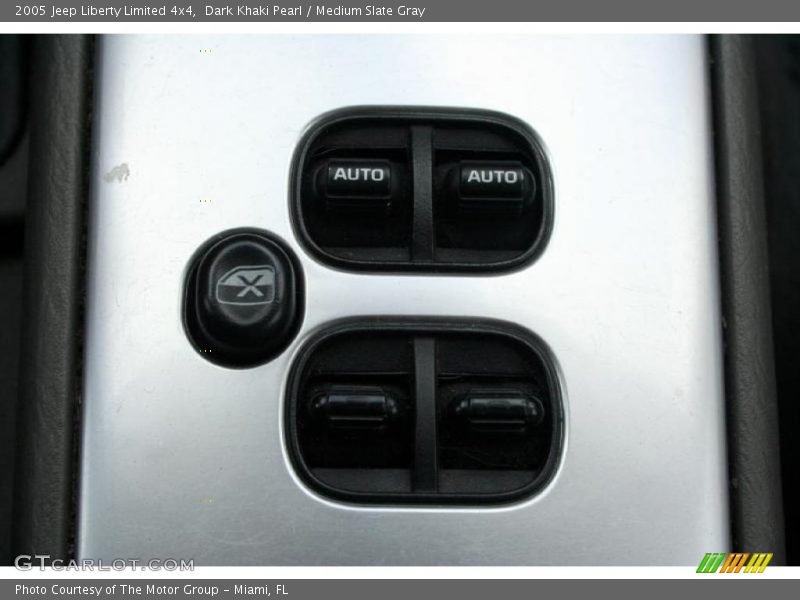 Dark Khaki Pearl / Medium Slate Gray 2005 Jeep Liberty Limited 4x4