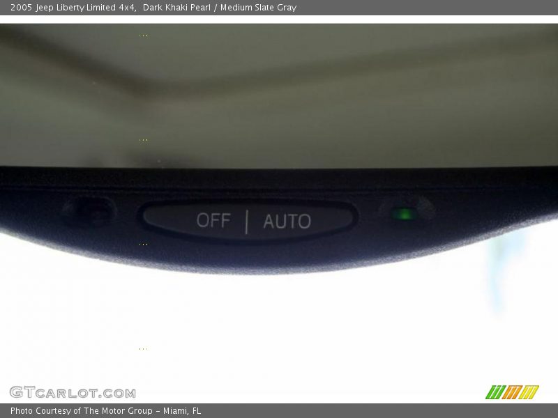 Dark Khaki Pearl / Medium Slate Gray 2005 Jeep Liberty Limited 4x4
