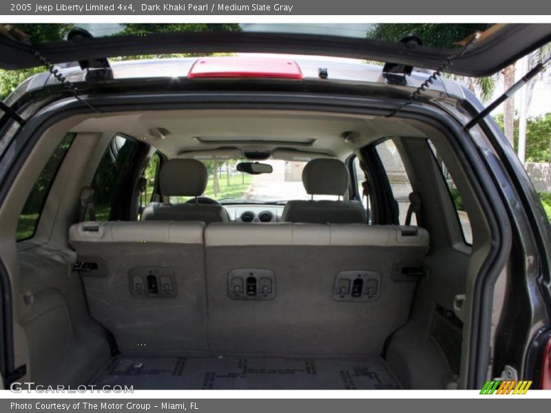 Dark Khaki Pearl / Medium Slate Gray 2005 Jeep Liberty Limited 4x4