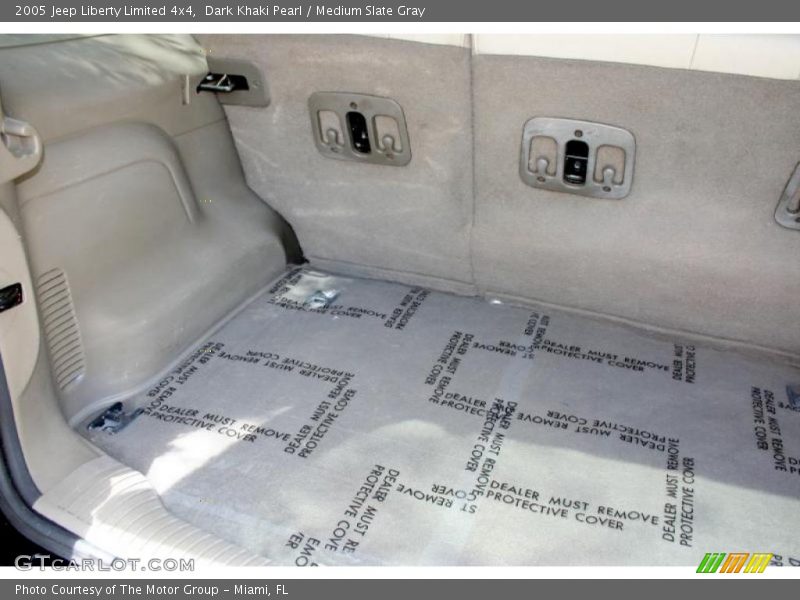 Dark Khaki Pearl / Medium Slate Gray 2005 Jeep Liberty Limited 4x4
