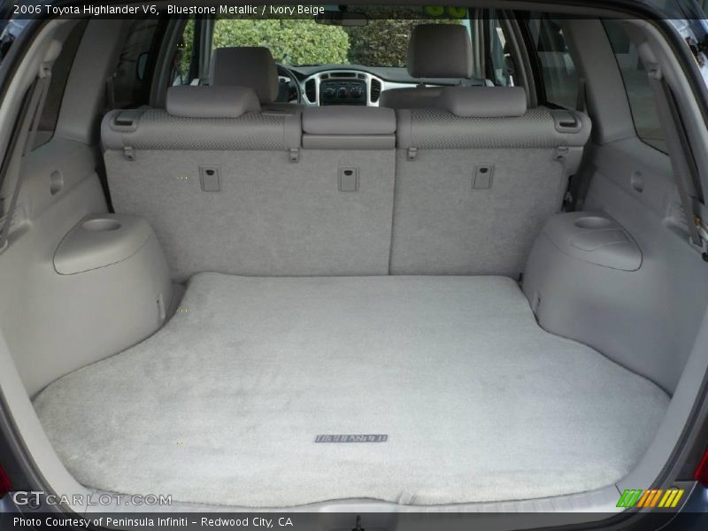Bluestone Metallic / Ivory Beige 2006 Toyota Highlander V6