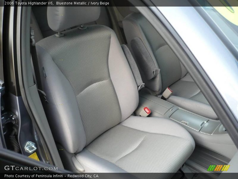 Bluestone Metallic / Ivory Beige 2006 Toyota Highlander V6