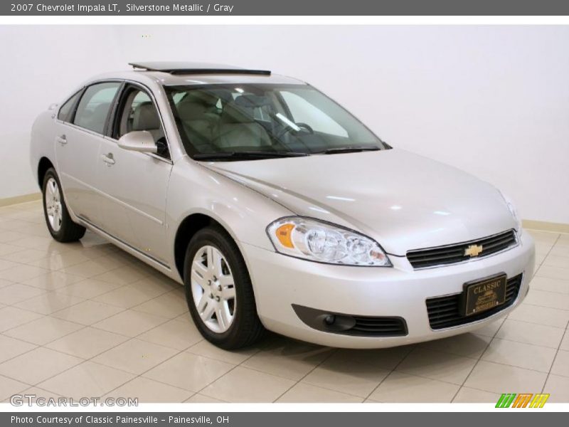 Silverstone Metallic / Gray 2007 Chevrolet Impala LT