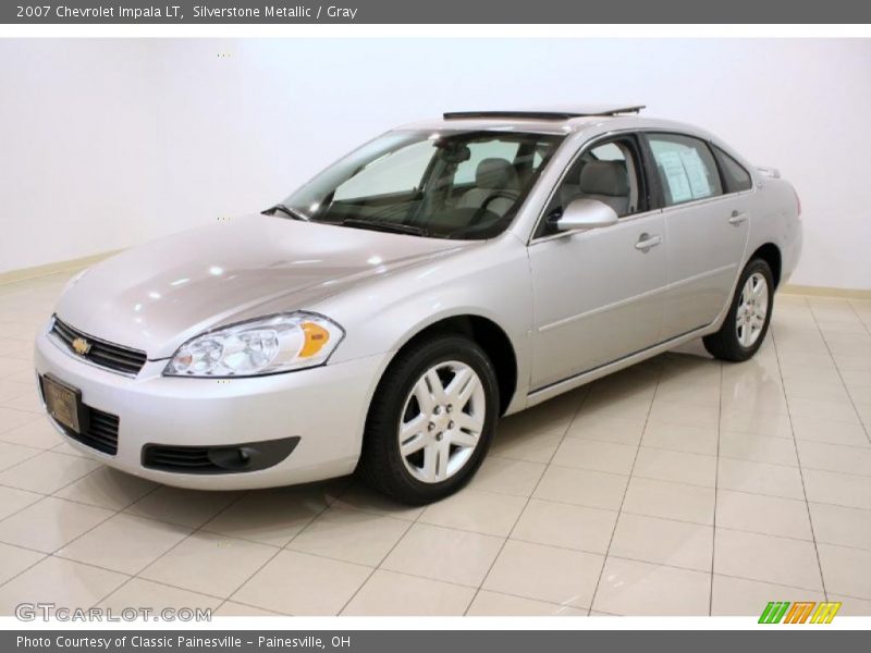 Silverstone Metallic / Gray 2007 Chevrolet Impala LT