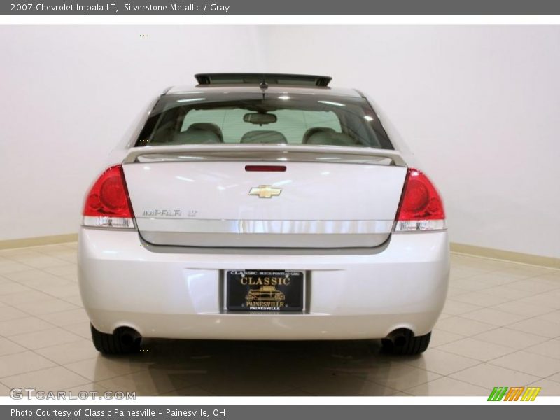 Silverstone Metallic / Gray 2007 Chevrolet Impala LT