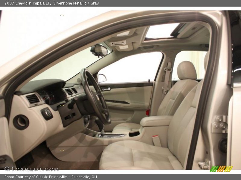 Silverstone Metallic / Gray 2007 Chevrolet Impala LT