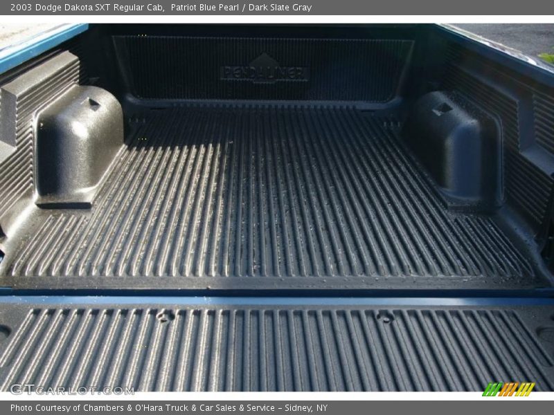 Patriot Blue Pearl / Dark Slate Gray 2003 Dodge Dakota SXT Regular Cab