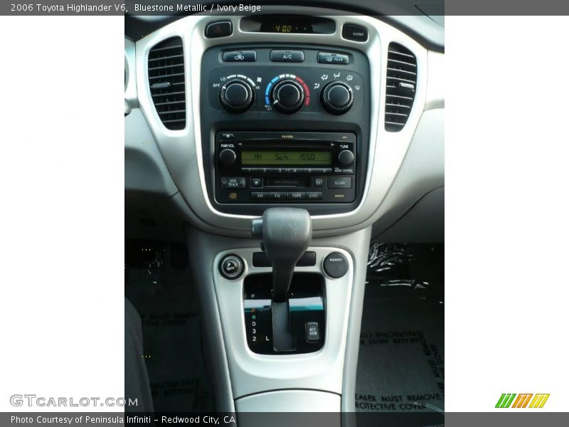 Bluestone Metallic / Ivory Beige 2006 Toyota Highlander V6