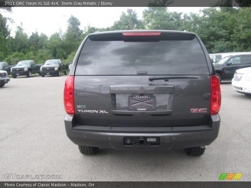 Storm Gray Metallic / Ebony 2011 GMC Yukon XL SLE 4x4
