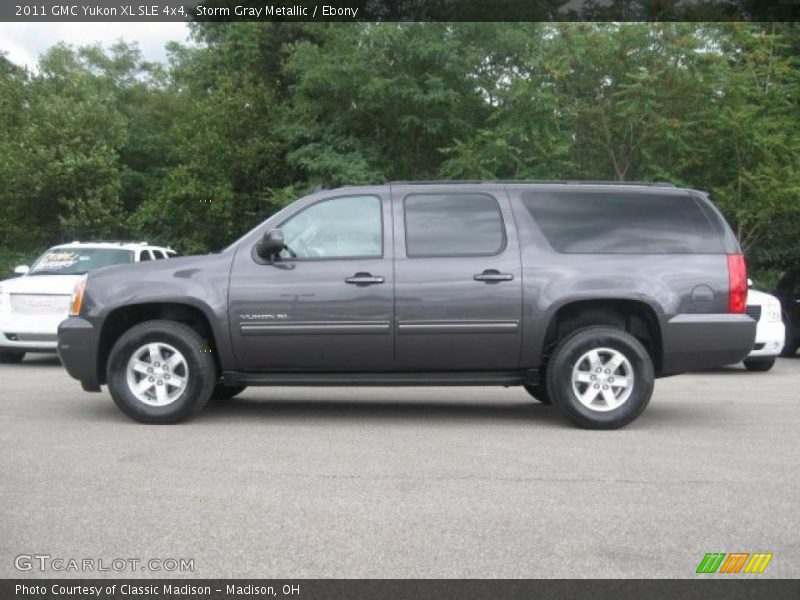 Storm Gray Metallic / Ebony 2011 GMC Yukon XL SLE 4x4