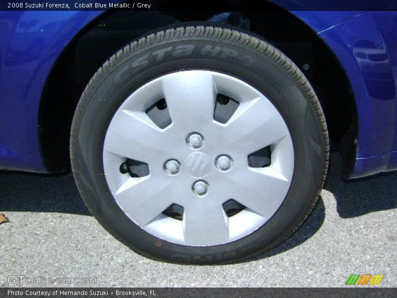 Cobalt Blue Metallic / Grey 2008 Suzuki Forenza