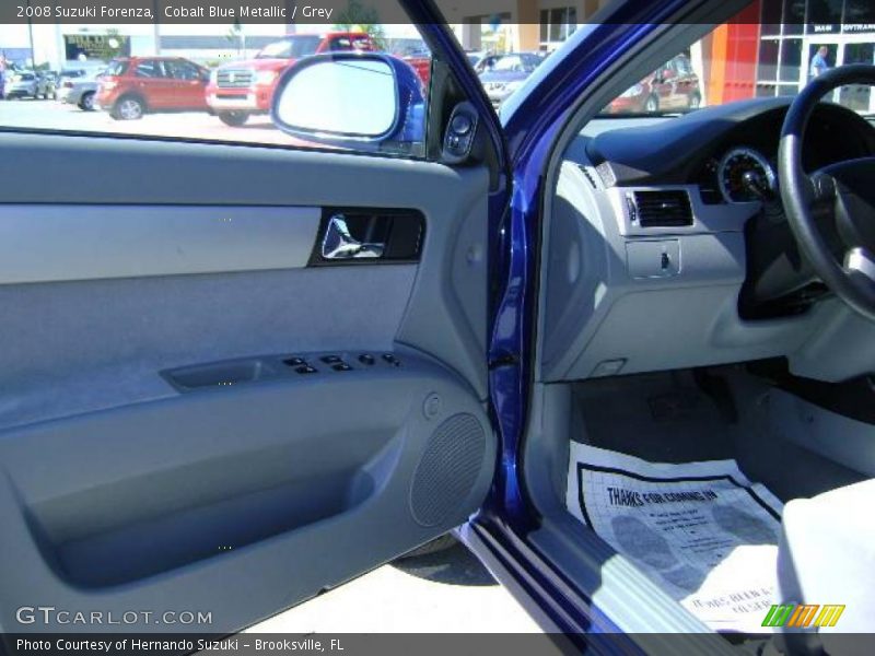 Cobalt Blue Metallic / Grey 2008 Suzuki Forenza
