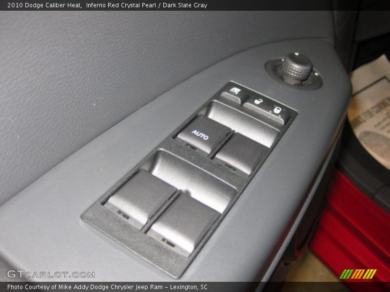 Inferno Red Crystal Pearl / Dark Slate Gray 2010 Dodge Caliber Heat