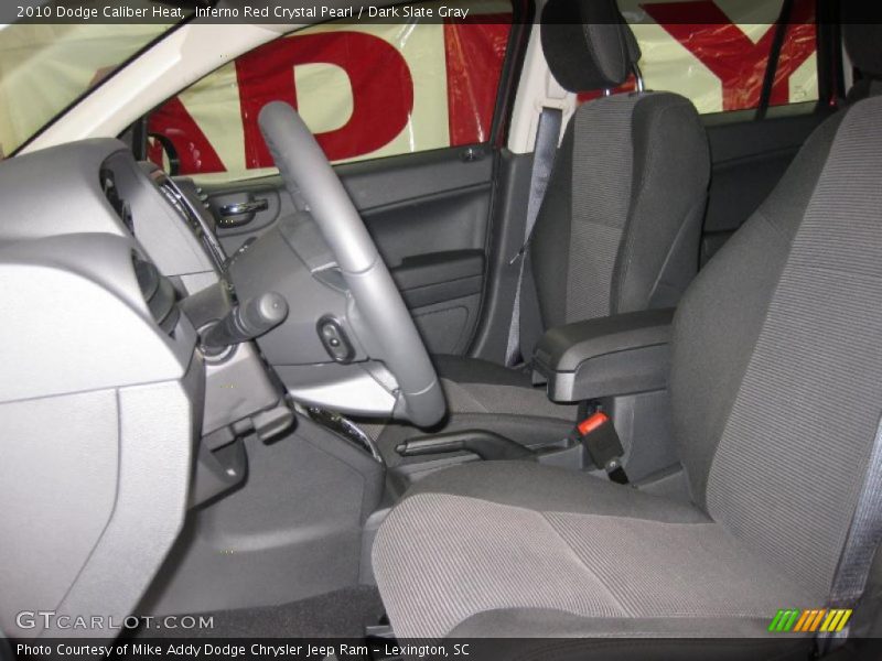 Inferno Red Crystal Pearl / Dark Slate Gray 2010 Dodge Caliber Heat