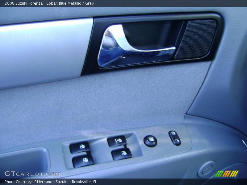 Cobalt Blue Metallic / Grey 2008 Suzuki Forenza