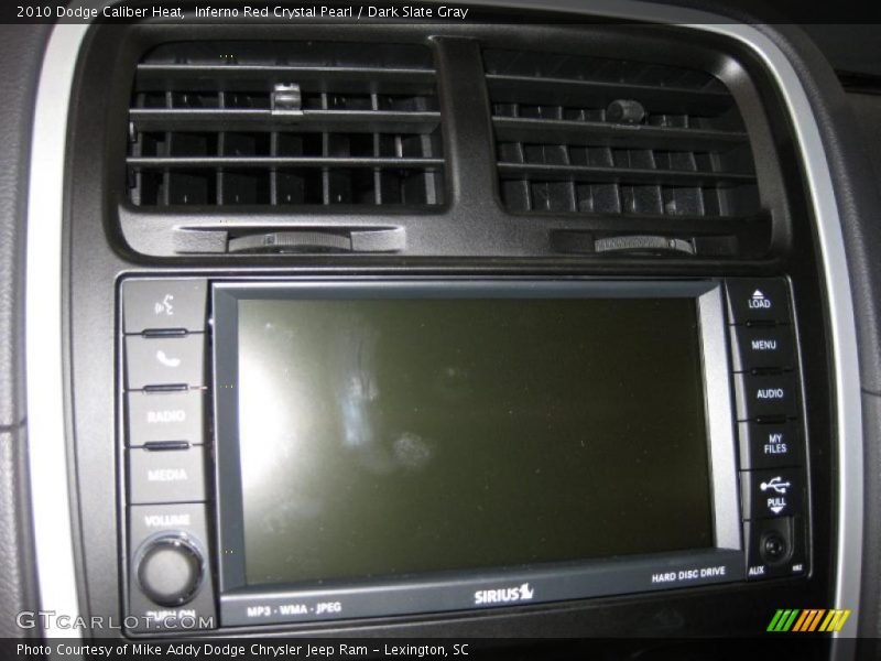 Inferno Red Crystal Pearl / Dark Slate Gray 2010 Dodge Caliber Heat
