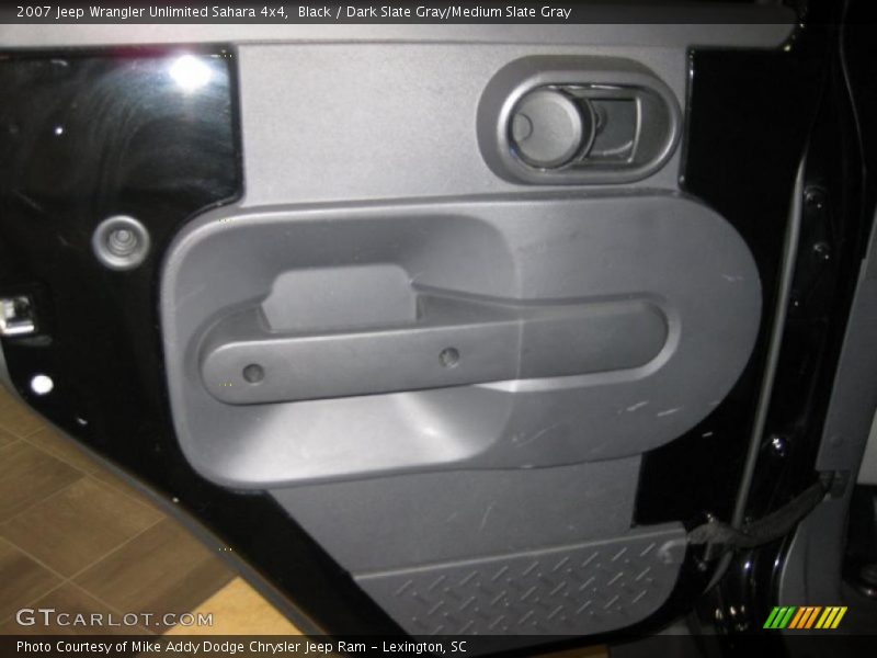 Black / Dark Slate Gray/Medium Slate Gray 2007 Jeep Wrangler Unlimited Sahara 4x4