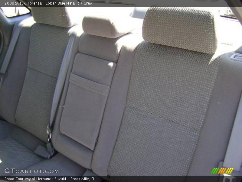 Cobalt Blue Metallic / Grey 2008 Suzuki Forenza