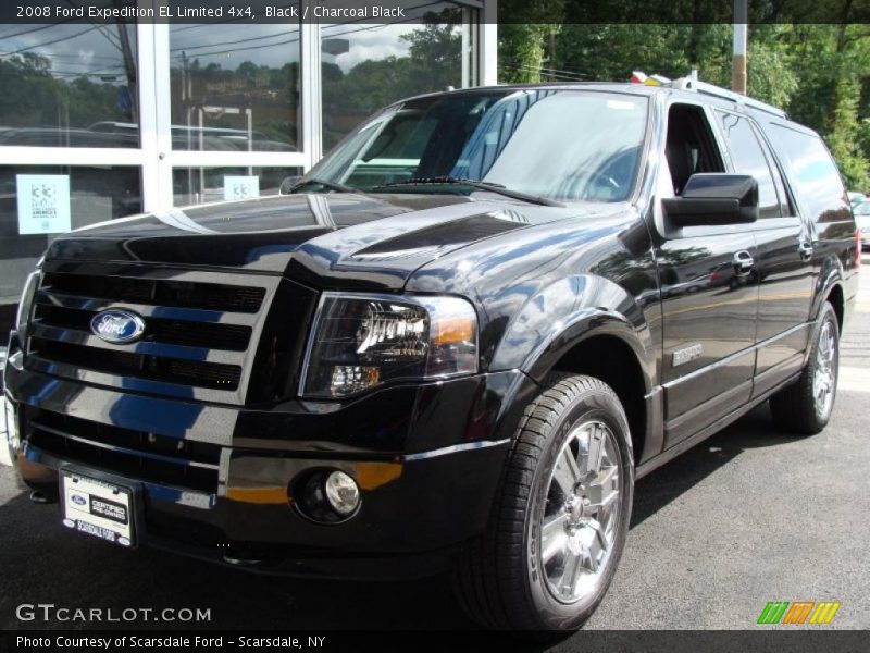 Black / Charcoal Black 2008 Ford Expedition EL Limited 4x4