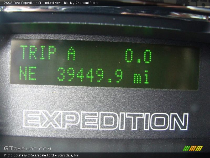 Black / Charcoal Black 2008 Ford Expedition EL Limited 4x4