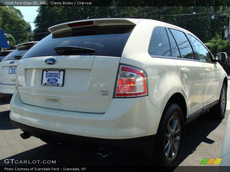 Creme Brulee / Charcoal 2008 Ford Edge SEL AWD