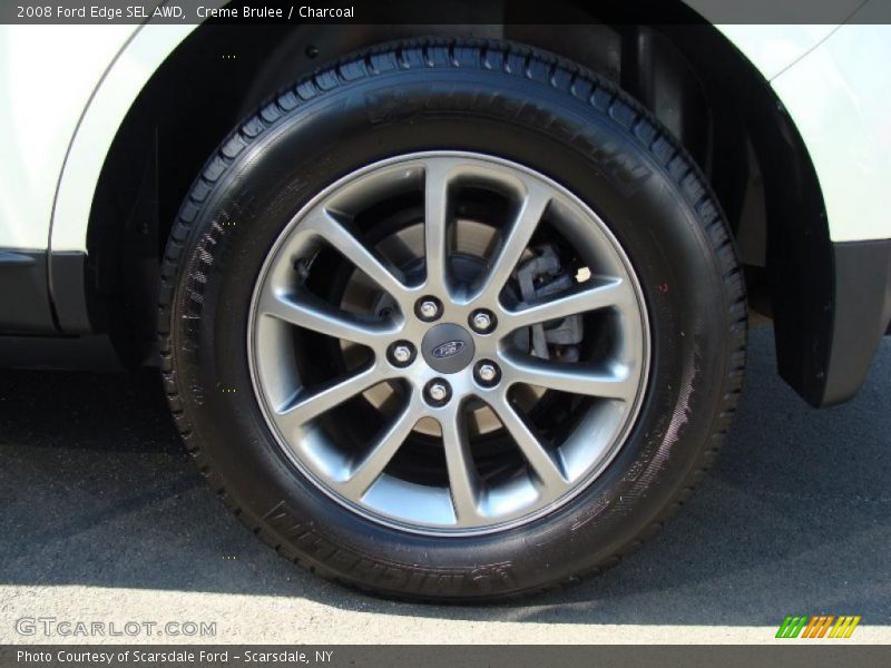Creme Brulee / Charcoal 2008 Ford Edge SEL AWD