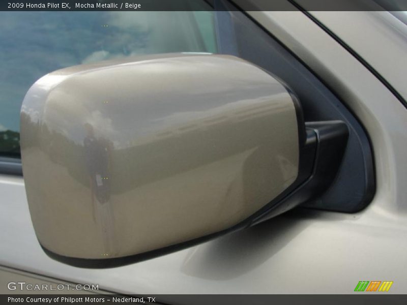 Mocha Metallic / Beige 2009 Honda Pilot EX
