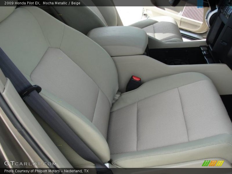 Mocha Metallic / Beige 2009 Honda Pilot EX