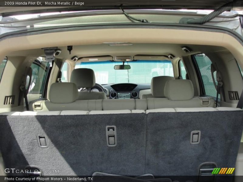 Mocha Metallic / Beige 2009 Honda Pilot EX
