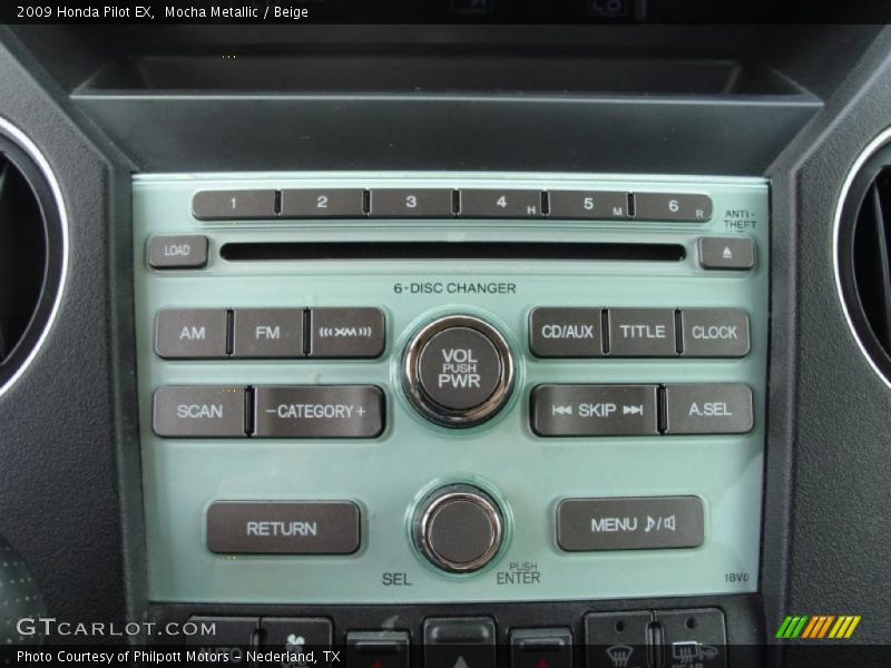 Mocha Metallic / Beige 2009 Honda Pilot EX