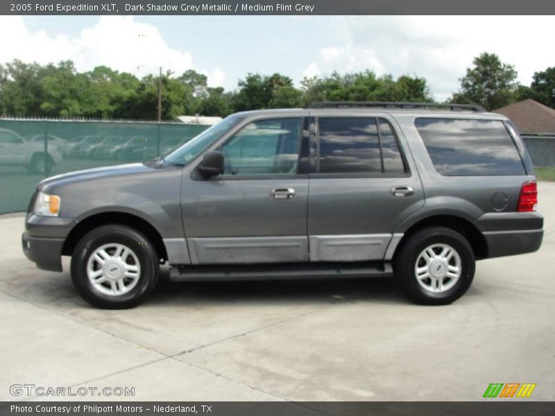 Dark Shadow Grey Metallic / Medium Flint Grey 2005 Ford Expedition XLT