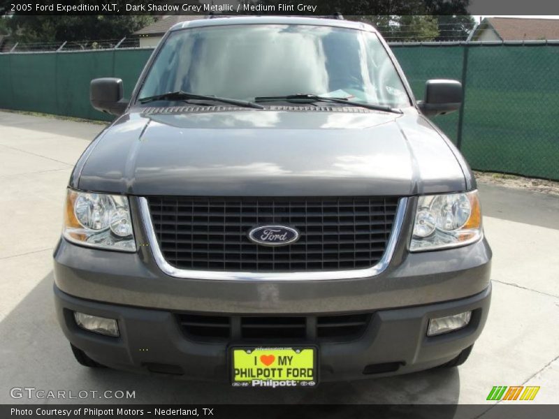 Dark Shadow Grey Metallic / Medium Flint Grey 2005 Ford Expedition XLT